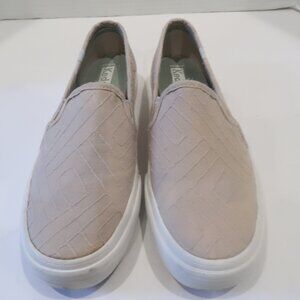 Keds Women's Double Decker Geo Jersey Sneaker Sz 9 Color Gray